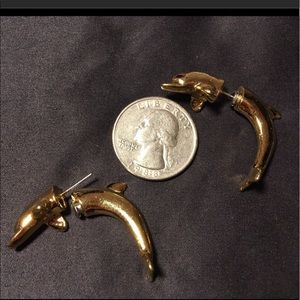 Dolphin Double Sided Earrings Cute❤️